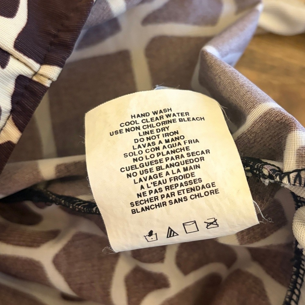 Miraclesuit One Piece Swimsuit 14 Safari Giraffe Print Slimming Full Coverage - Picture 11 of 11